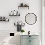 Floating Shelves Set of 4, Rustic Wooden Shelves for Wall 40cm Length Image 4