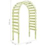 Garden Pergola 130x60x230 cm Impregnated Pinewood Image 6