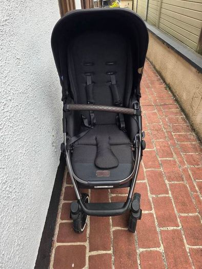 Baby buggy with basket