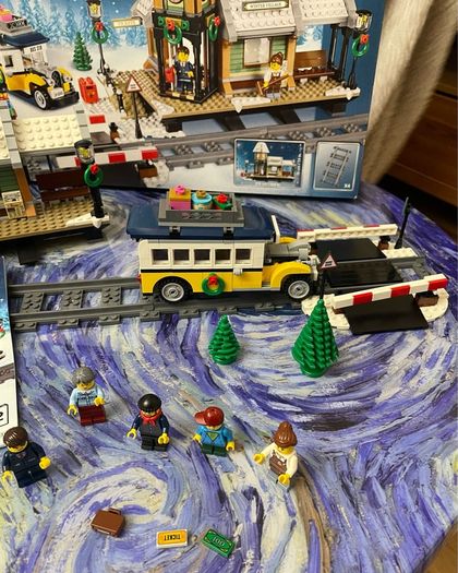 Lego 10259 - winter village station
