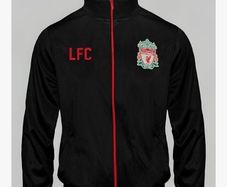 Boys official Liverpool tracksuit top