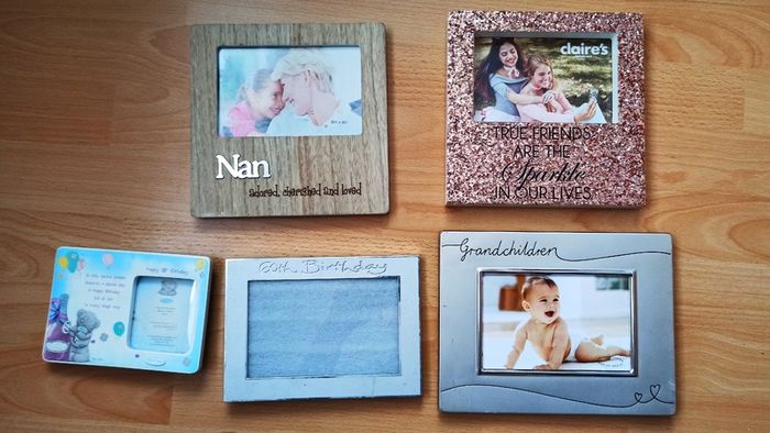 Various photo frames  8pcs