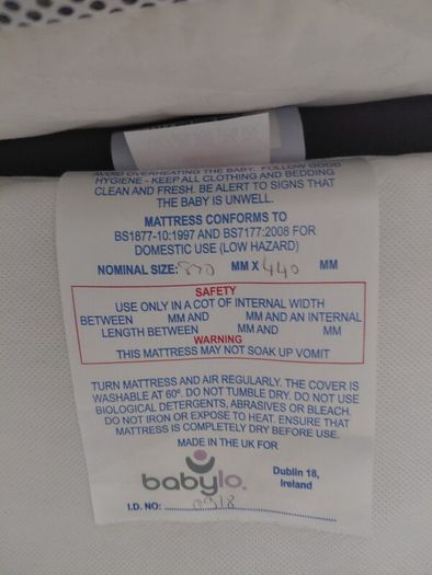 Babylo Cozi Sleeper Bedside Crib