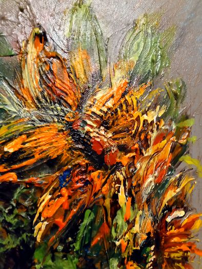 ArtH2O - Vibrant Sunflowers Bouquet 30x40cm