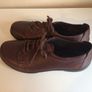 Padders Ladies Leather  Wine Lace up Comfort Shoes size 6 Can Post Image 4