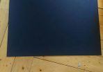 Large black (ivory black) cardboard sheet - 76cm x 59cm