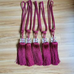 Curtain tie backs x5