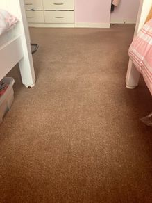 Large Brown felt back carpet