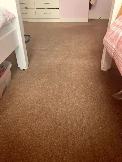 Large Brown felt back carpet
