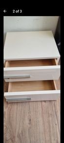 pair of bedside tables