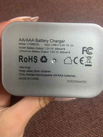 rechargable batteries