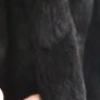 Vintage black coney hair jacket Sz L (Fit 12-14UK) Image 6