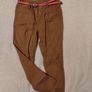 Next Cotton Trousers With Free Belt Image 4