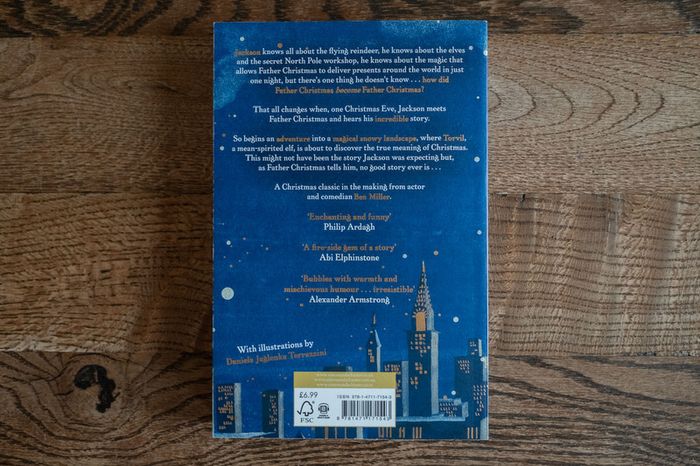 The Night I Met Father Christmas by Ben Miller, Age 7+