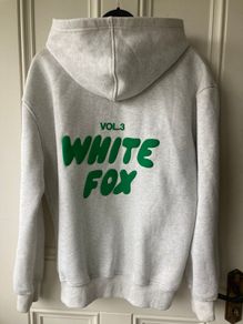 White Fox Hoodie Size xxs/xs