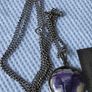 Sterling silver natural stone necklace Image 3