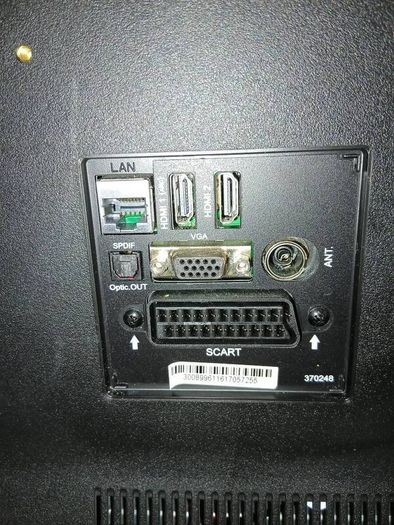 32" bush TV with dvd slot