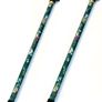 Floral Green Printed  walking stick.Free Post Image 3