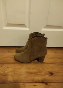 Tan Suede Ankle Boots from Next