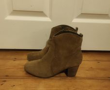 Tan Suede Ankle Boots from Next