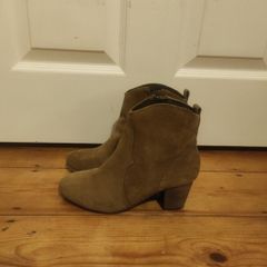 Tan Suede Ankle Boots from Next
