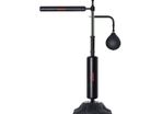 Boxing Speed Trainer, Punching Bag with Stand, Reflex Boxing Bag for Teens & Adults, Height Adjustable Free Standing Strike Bag Set with Gloves, Workout Speed Bag for Home Gym Training, Black