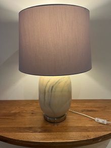 Large Marble Lamp