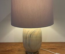 Large Marble Lamp