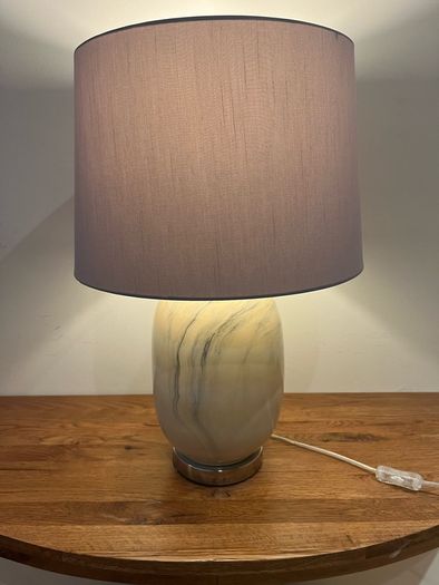 Large Marble Lamp