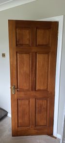 15 Solid Hardwood Internal Doors and 1 Glass Panel Matching Set