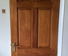 15 Solid Hardwood Internal Doors and 1 Glass Panel Matching Set