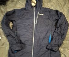 mens jacket navy blue packable lightweight quilted warm on3n3ss