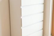 White 5-Drawer Chest of Drawers