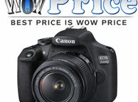 main image for ad Canon Eos 2000d Dslr Camera With Ef-s 18-55mm Is Ii Lens - 24.1mp - 04221