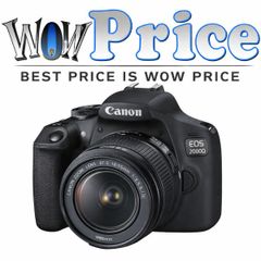 Canon Eos 2000d Dslr Camera With Ef-s 18-55mm Is Ii Lens - 24.1mp - 04221