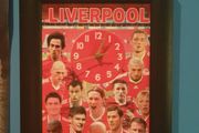 cheap liverpool red wall clock