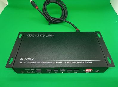 Postage - 2 x Digitalinx DL-SCU21C Presentation Switcher