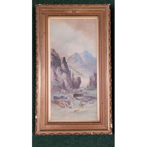 Circa 1860. William Henry Earp (19th Century), A Pair Of Watercolours;