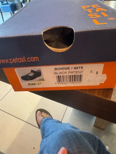 brand new school shoes