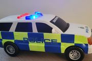 Nikko UK Rush and Rescue 12" - 30 cm Police Flashing SUV Car