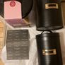 Large storage canisters. Set of 2. Black. New. Image 5
