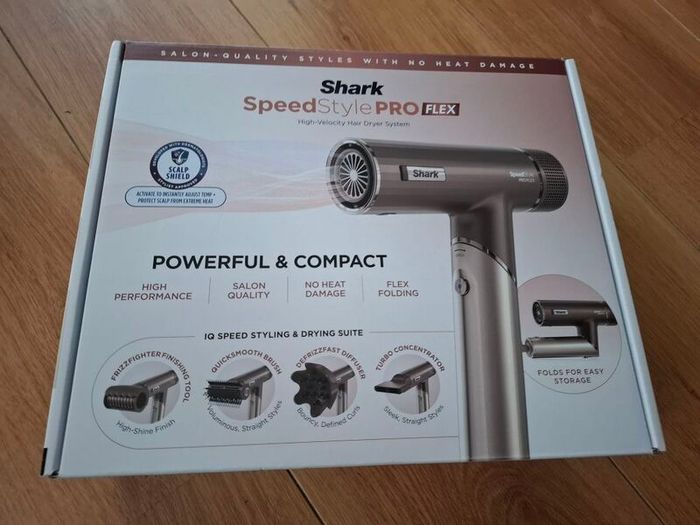 Shark SpeedStyle Pro FLEX 4-in-1 High-Velocity Hair Dryer System