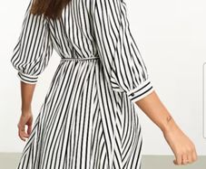 River Island Striped Mini Dress Size 8