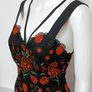 Karen Milllen rose chemical lace embroidered mini dress Image 2