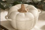 Halloween Pumpkin Casserole Dish NEW