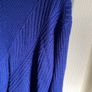 Dorothy Perkins Cobalt Royal Blue Chevron Knit Jumper Image 4