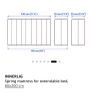 Mattress for extendable ikea bed Image 3
