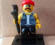 Lego CMF Series 10 COL010-016: Motorcycle Mechanic (2013) Price Includes P&P