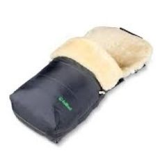 Fellhof sheepskin pram foot muff