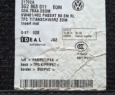 car mats 2019 vw passat
